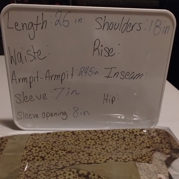 White Swan Women XL Floral V Neckline Short Sleeve Woman's Nurse Scrub Top - Picture 9 of 11